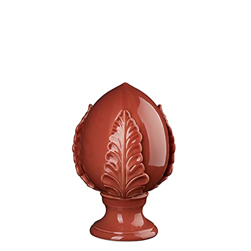 Baroni Home Pumo Pugliese Bunt, Dekorativer Pumo aus handbemaltem Porzellan, Hausdekoration, Rot Koralle 11,5x11,5x18 cm Baroni Home Pumo Pugliese Bunt, Dekorativer Pumo aus handbemaltem Porzellan, Hausdekoration, Rot Koralle 11,5x11,5x18 cm von Baroni Home