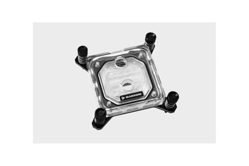 BARROW Intel Platform Special jetting Type Micro Waterway CPU Water Block transparent Acrylic Version Aura von Barrow