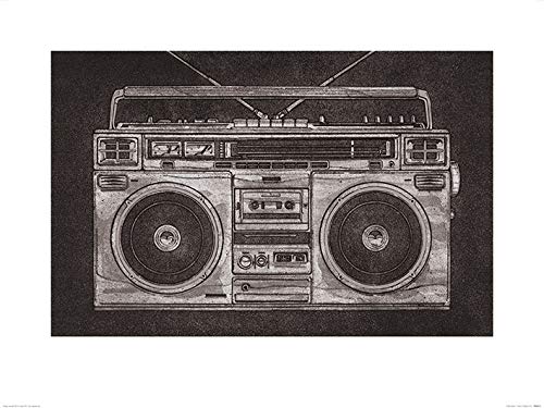 Barry Goodman "Ghetto Blaster 60 x 80cm Kunstdruck Barry Goodman "Ghetto Blaster 60 x 80cm Kunstdruck von Barry Goodman