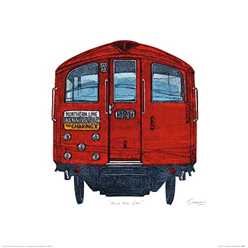 Barry Goodman "Mind The Gap 40 x 40cm Kunstdruck von Barry Goodman