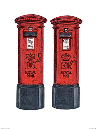 Barry Goodman "Post Boxes" 60 x 80cm Kunstdruck Barry Goodman "Post Boxes" 60 x 80cm Kunstdruck von Barry Goodman
