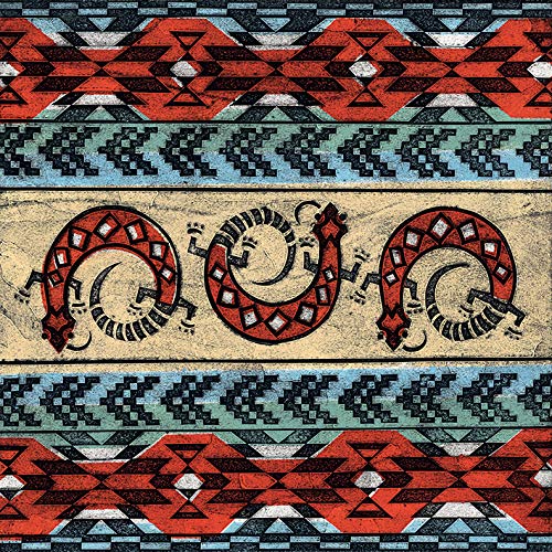 Barry Goodman Tribal Lizards 60 x 60cm Canvas Print Leinwanddruck, Mehrfarbig, 60 x 60 cm Barry Goodman Tribal Lizards 60 x 60cm Canvas Print Leinwanddruck, Mehrfarbig, 60 x 60 cm von Barry Goodman