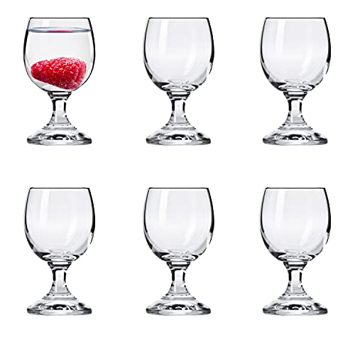 Barski Schnapsglas – Schnapsglas – Stielgläser – Set mit 6 Gläsern – Kristallglas – 40 ml – Verwenden Sie es für – Likör – Whisky – Wodka – Likör – sehr langlebig Barski Schnapsglas – Schnapsglas – Stielgläser – Set mit 6 Gläsern – Kristallglas – 40 ml – Verwenden Sie es für – Likör – Whisky – Wodka – Likör – sehr langlebig von Barski