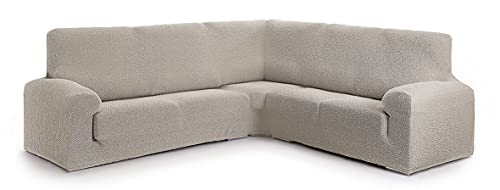 Schonbezug für Ecksofa, aus anpassungsfähigem Stoff, extra Größe (bis 600 cm), Farbe 00 von Bartali