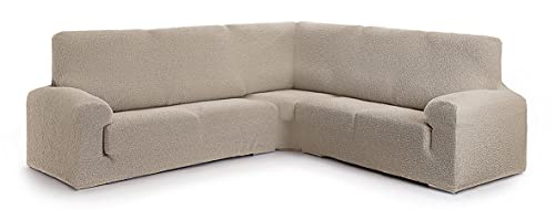 Schonbezug für Ecksofa, aus anpassungsfähigem Stoff, extra Größe (bis 600 cm), Farbe 01 von Bartali
