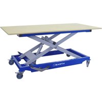 BARTH Montage-Hubtischwagen H400 XL mit Multiplex-Arbeitsplatte, Tragkraft 400 kg, Plattform 2.000 x 1.015 x 24 mm von Barth