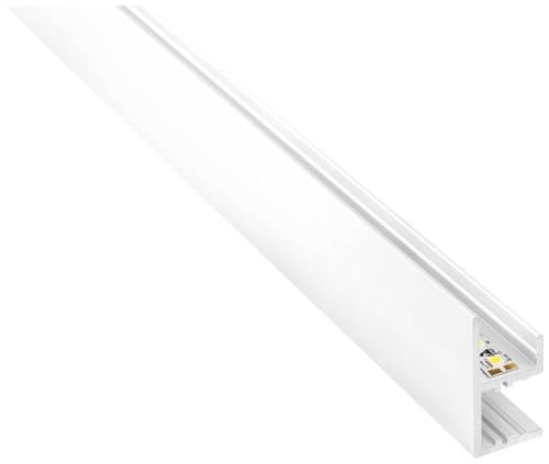 Barthelme 62399531_9010 BARdolino Muro LED-Profil Aluminium (L x B x H) 1000 x 18.4 x 37.3mm 1m von Barthelme