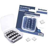 Barthelme SMD-LED-Set 5050 Gelb 800 mcd 120° 60mA 2V 100 St. Bulk von Barthelme