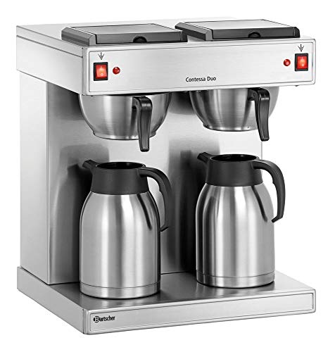 1x Bartscher Doppel-Kaffeemaschine "Contessa Duo" Elektro, Kaffeeautomat von Bartscher