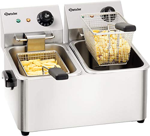 Bartscher A162412E SNACK II Doppel-Fritteuse, 8l 4000 W von Bartscher