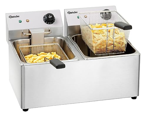 Bartscher A162812E SNACK IV Doppel-Fritteuse,16L von Bartscher