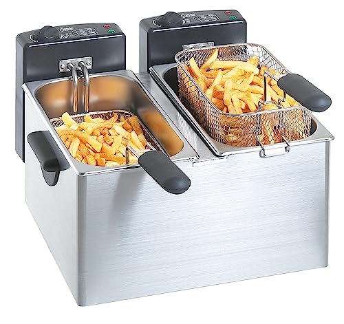 Bartscher Doppel-Fritteuse "MINI III" 2x4L Gastronomiebedarf von Bartscher