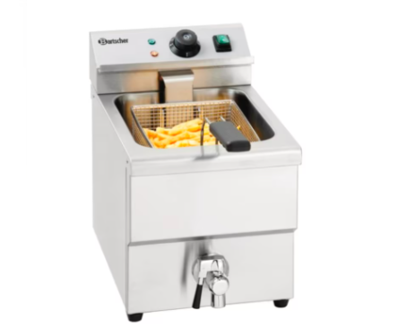 Bartscher Fritteuse 8 Liter mit Ablasshahn 3,25 kW 150107 Bartscher Fritteuse 8 Liter mit Ablasshahn 3,25 kW 150107 von Bartscher