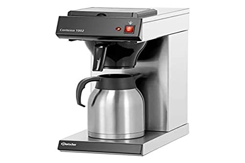 Bartscher A190043 Edelstahl Kaffeemaschine, 2L Kapazität von Bartscher