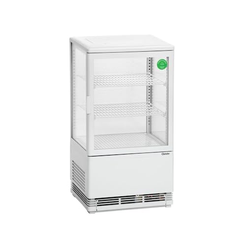 Bartscher Mini Kühlvitrine 58L, weiß Gastronomiebedarf von Bartscher