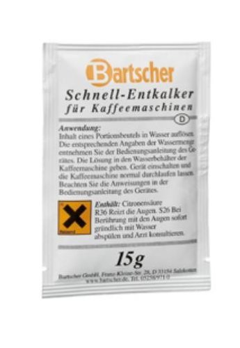 Bartscher Schnellentkalker 30 Päckchen a 15gr. von Bartscher