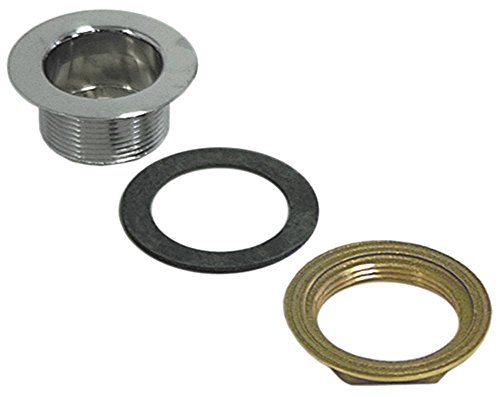 MARENO Ablaufventil für Spültisch Mareno LA60, OLA60 Aussen 69mm Größe 1½' Höhe 32mm Messing verchromt von Bartscher