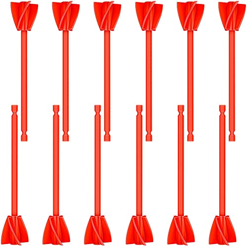 Barturry 12 StüCk Epoxy Mixer Attachment für Drill Helix Paint Mixer Reusable Resin Mixer Paint Stirrers Drill Attachment von Barturry