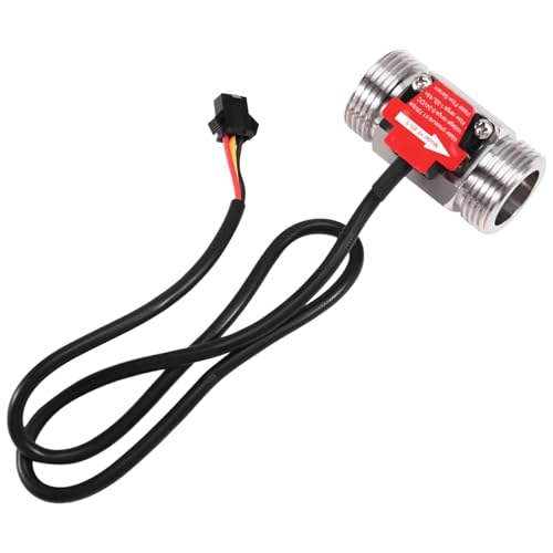 Barturry -B5-S 50 mm Hall-Effekt Durchflussmesser Wasserflusssensor Flüssiger Durchflussmesser Industrial Fluid Fließgeschwindigkeitssensor für Sanitär von Barturry