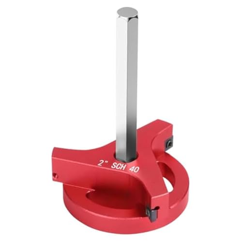 Barturry PVC -Rohr - -Sockel -Sparer für Sch40, ABS, CPVC -Rohr für Standard 1/2 "Bohrer von Barturry