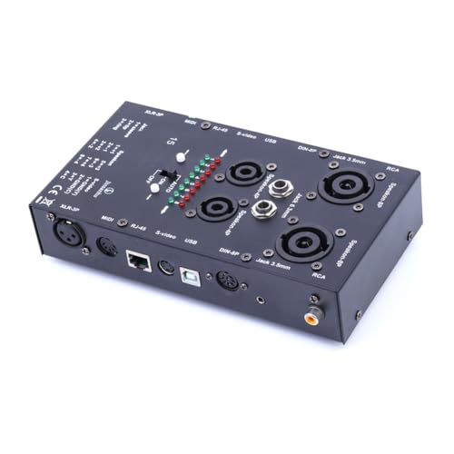 Barturry Tester Tool Multifunktionskabel Audio XLR-Signalkabel-Tester für das Messkabel-Testbox von Barturry
