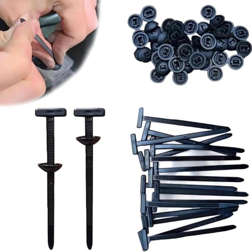 Barturry Universal Cable Tie -Schnalle Upgrade Mehrzweckkabel Kabel Kabel Bindungen Werkzeug Hochleistungs -Selbstverriegelung 50 Prozent von Barturry