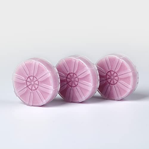 Vitamin-C-Filter für Barumi Pluo Handbrause, Lavendel, 3er-Pack, reines Vitamin C, spendet Haut und Haaren, entfernt Chlor und Verunreinigungen aus Leitungswasser, filtert Rost, einfache Installation von Barumi