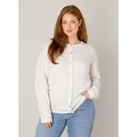 Base Level Curvy Cardigan "Yulia", mit Woll-Anteil und Knopfleiste von Base Level Curvy
