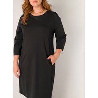 Base Level Curvy Etuikleid "Addy", in formstabilem Viskosemix von Base Level Curvy