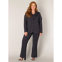 Base Level Curvy Jackenblazer "Leah", mit Reverskragen und Stretch von Base Level Curvy
