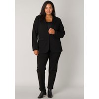 Base Level Curvy Jerseyblazer, mit Taschenklappen von Base Level Curvy