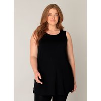 Base Level Curvy Longshirt "ABBIGALE", ärmellos, seitlich geschlitzt von Base Level Curvy