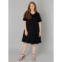 Base Level Curvy Shirtkleid "Abernathy" Sommerkleid In leicht ausgestellter Form Base Level Curvy Shirtkleid "Abernathy" Sommerkleid In leicht ausgestellter Form von Base Level Curvy
