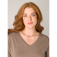 Base Level Curvy Shirttop, mit femininem V-Ausschnitt Base Level Curvy Shirttop, mit femininem V-Ausschnitt von Base Level Curvy