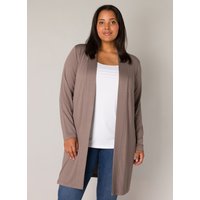 Base Level Curvy Strickjacke, ohne Verschluss und aus Viskose von Base Level Curvy