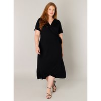 Base Level Curvy Wickelkleid "Abbie" Weich fließende Viskose-Mischqualität Base Level Curvy Wickelkleid "Abbie" Weich fließende Viskose-Mischqualität von Base Level Curvy