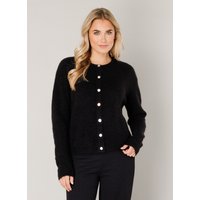 Base Level Cardigan "Yuli", mit Woll-Anteil und Knopfleiste von Base Level