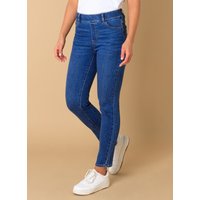 Base Level Jeggings "Anabel", in blauer Waschung von Base Level