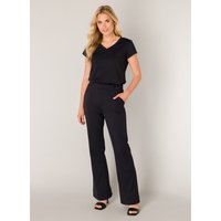 Base Level Stoffhose "Tori", Sommerhose mit ausgestelltem Bein und Stretch von Base Level