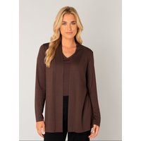 Base Level Strickjacke "Yayla" In elastischem Feinstrick Base Level Strickjacke "Yayla" In elastischem Feinstrick von Base Level