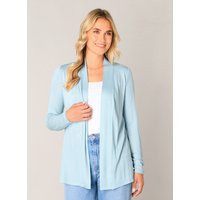 Base Level Strickjacke "Yayla" In elastischem Feinstrick von Base Level