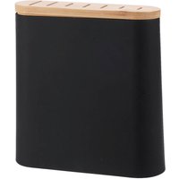 Base Line Messerhalter schwarz Polypropylen B/H/L: ca. 23x8x23,5 cm von Base Line