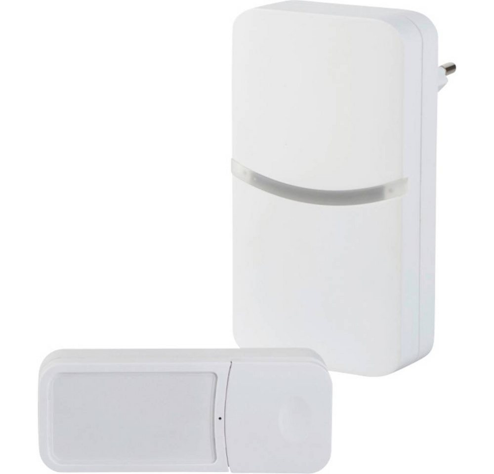 Baseline Smart Home Türklingel Funkgong-Set Piezo II 70709 (mit Blinklicht) von Baseline