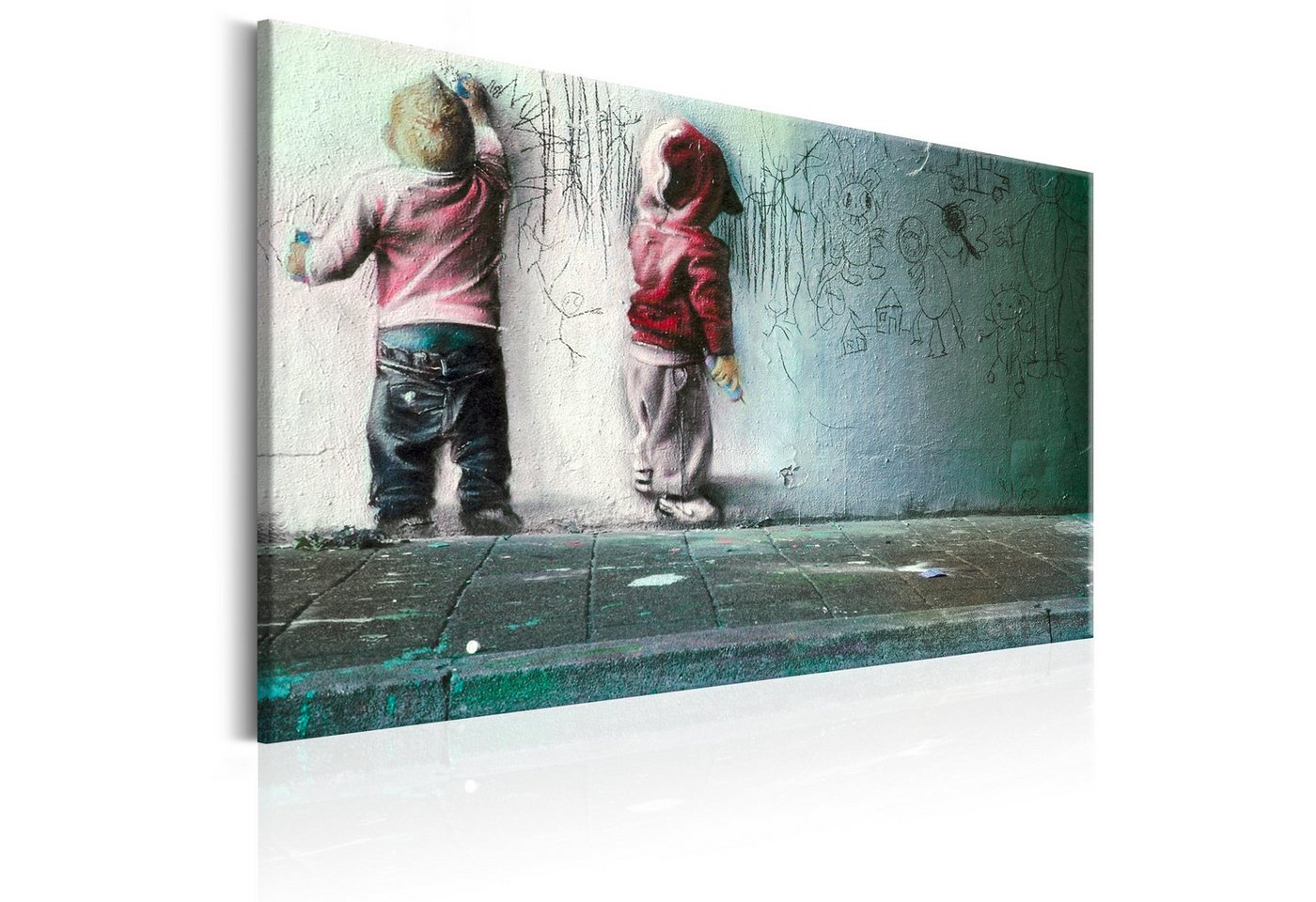 Basera® Wandbild Leinwandbild i-B-0024-b-c von Basera®