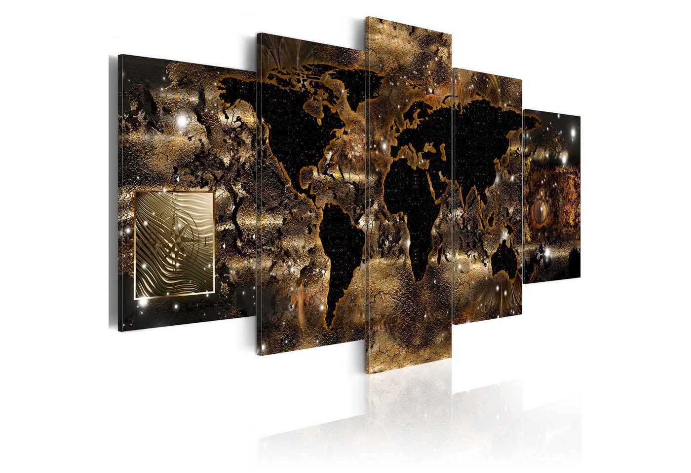 Basera® Wandbild Leinwandbild k-A-0008-b-o von Basera
