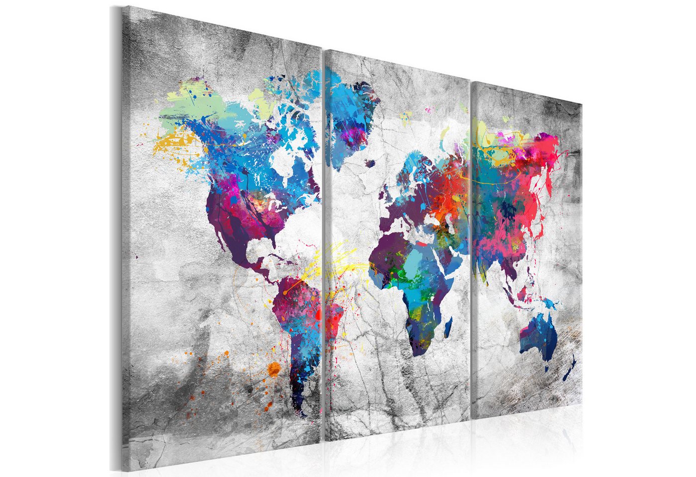 Basera® Wandbild Leinwandbild k-A-0179-b-h von Basera