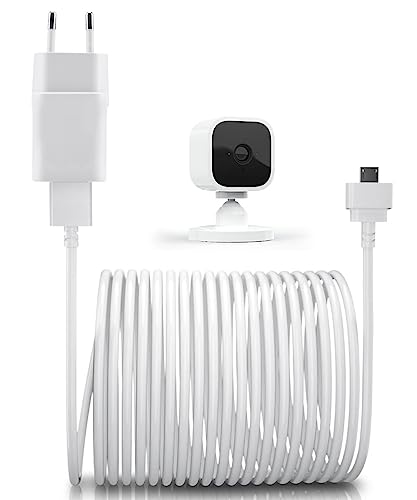 Basesailor 4.5M Blink Mini Ladekabel mit Ladegerät Nicht für Blink Mini 2,Wandadapter Stromversorgung Micro USB Kabel,Innenbereich Wasserdichtes Netzteil Stromkabel für Blink Mini Sicherheitskamera Basesailor 4.5M Blink Mini Ladekabel mit Ladegerät Nicht für Blink Mini 2,Wandadapter Stromversorgung Micro USB Kabel,Innenbereich Wasserdichtes Netzteil Stromkabel für Blink Mini Sicherheitskamera von Basesailor