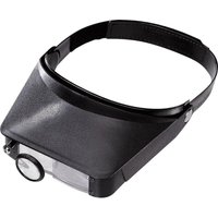 Basetech - 2266930 2266930 Kopflupe Vergrößerungsfaktor: 1.8 x, 2.3 x, 3.7 x, 4.8 x Schwarz von Basetech