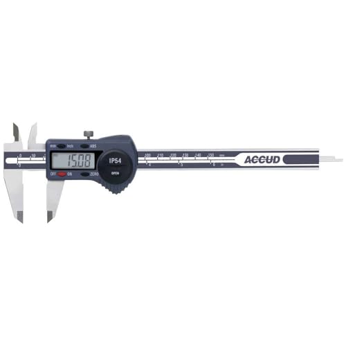 Accud 1601071 Digitaler Messschieber 150 mm IP54 von Basetech