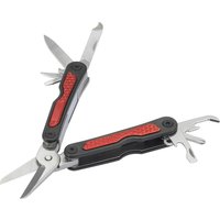 Basetech - BT-2299042 Multitool Anzahl Funktionen 10 Silber, Schwarz, Rot von Basetech